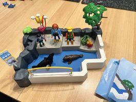 Playmobil Zoo Seelöwenanlage 70351 Set komplett guter Zustan
