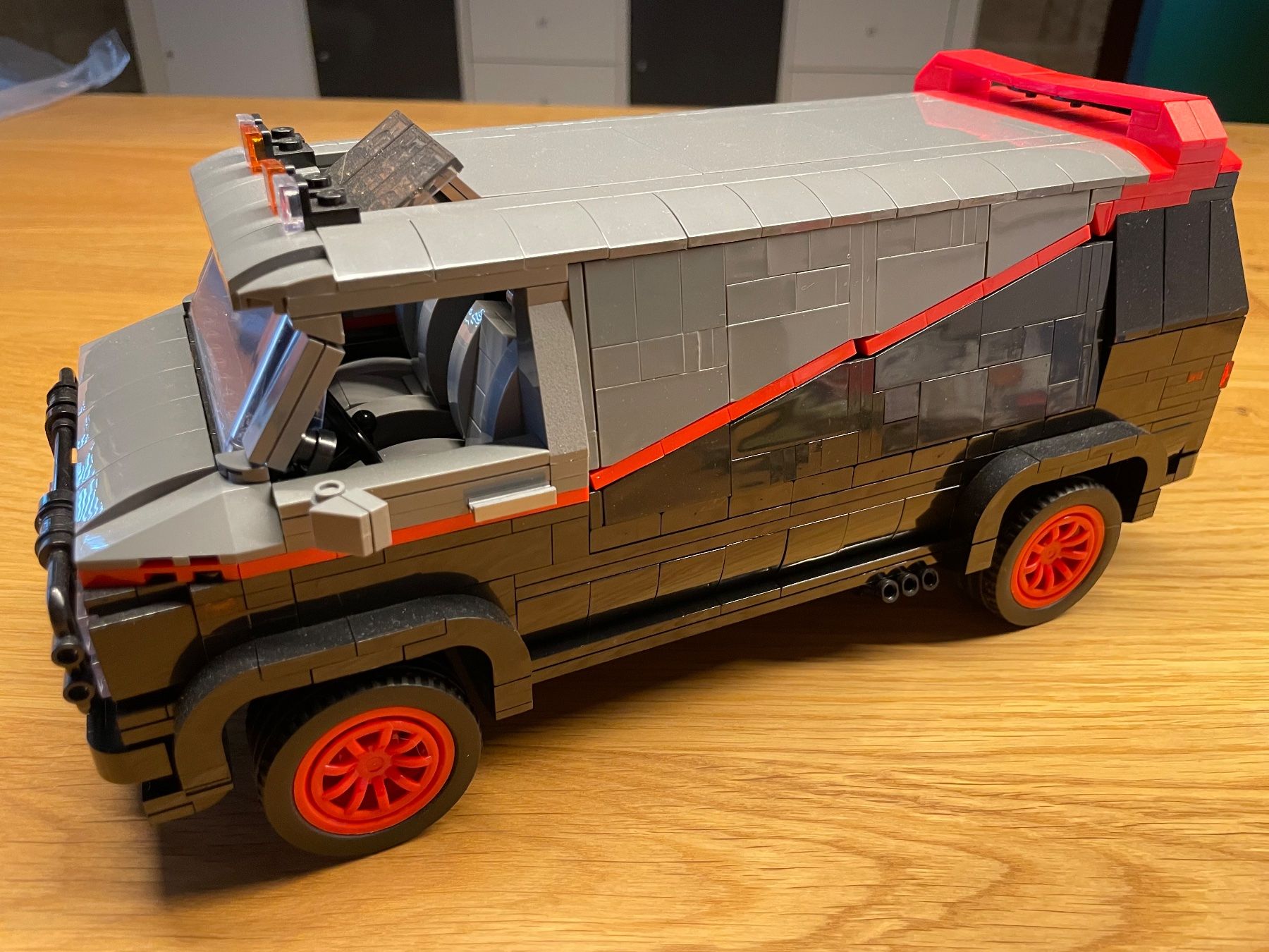 BlueBrixx Kit di costruzioni: Bluebrixx - A-Team Van – Usato da Biberstein venduto da Aerosmith