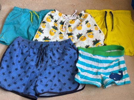 Badeshorts Set für Jungen 5 Stück