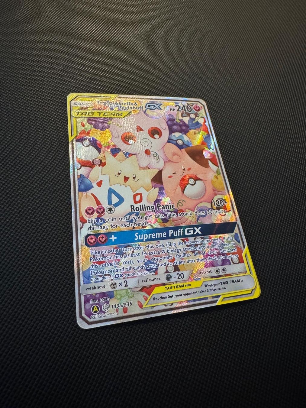 Pokémon Carte collezionabili: Pokémon Togepi & Cleffa & Igglybuff GX 143a/236 – Usato da Seuzach venduto da provenzano18 2