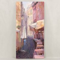 Xiaoyang GALAS - huile sur toile "Je suis là chaque matin"