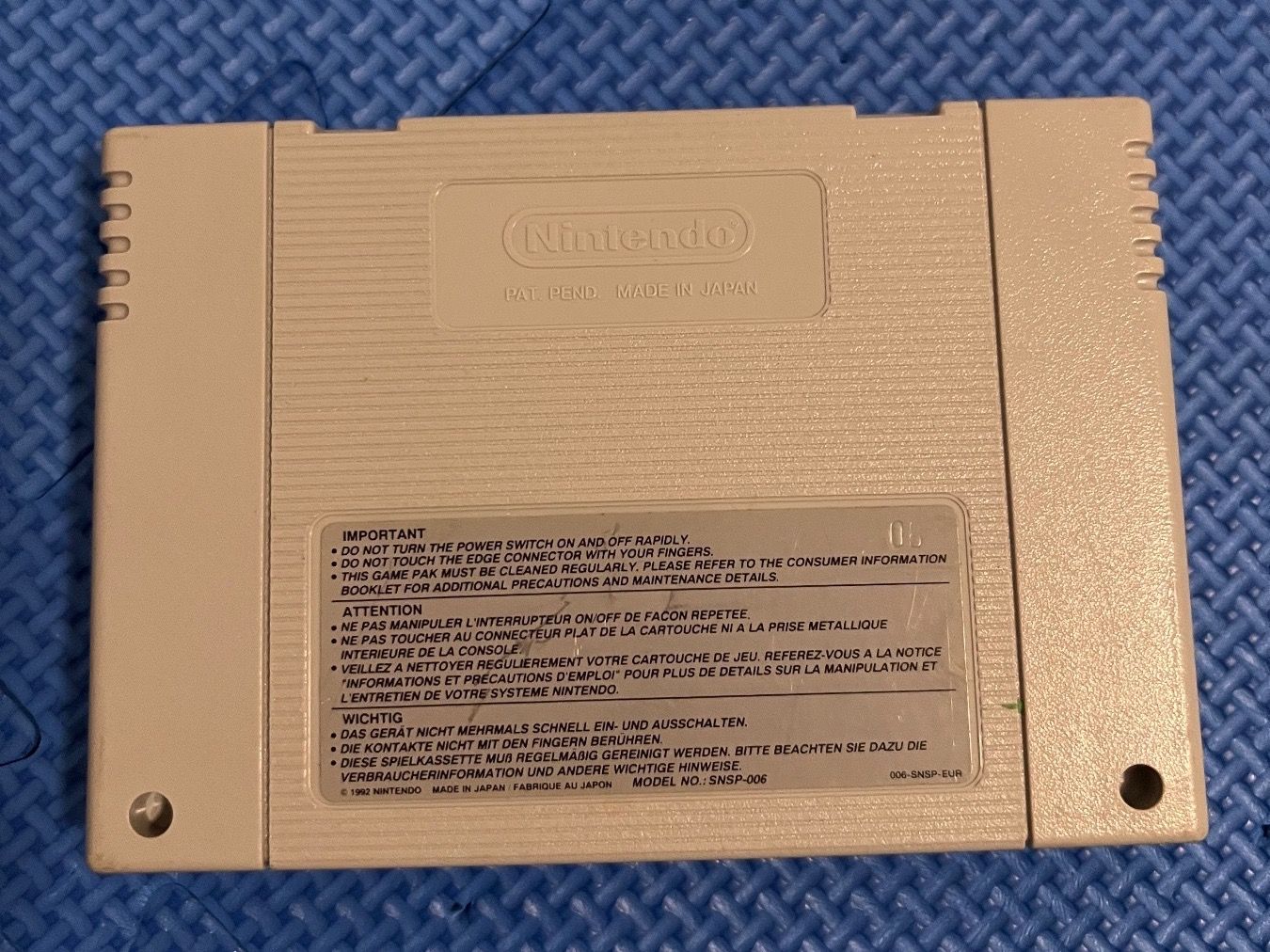 Nintendo Giochi: Terranigma Super Nintendo – Usato da Gossau SG venduto da schlitzerdemon 1