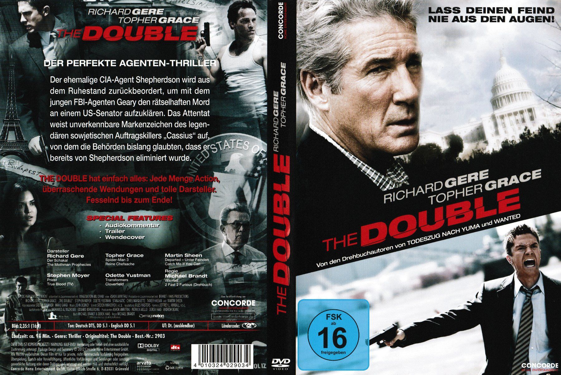 Alle DVDs: DVD - The Double – Gebraucht aus Langnau am Albis von MediaRescuerKeLoX