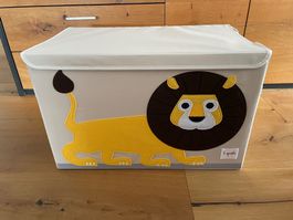 Spielzeugbox / Kinderkiste / Spielkiste Stoff Löwe, neu
