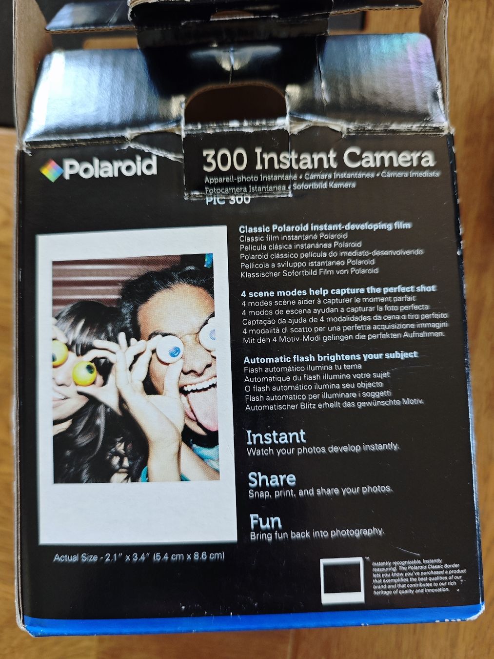 Polaroid Fotocamera: Polaroid 300 Sofortbildkamera Schwarz – Usato da Rudolfstetten venduto da Suchti7 3