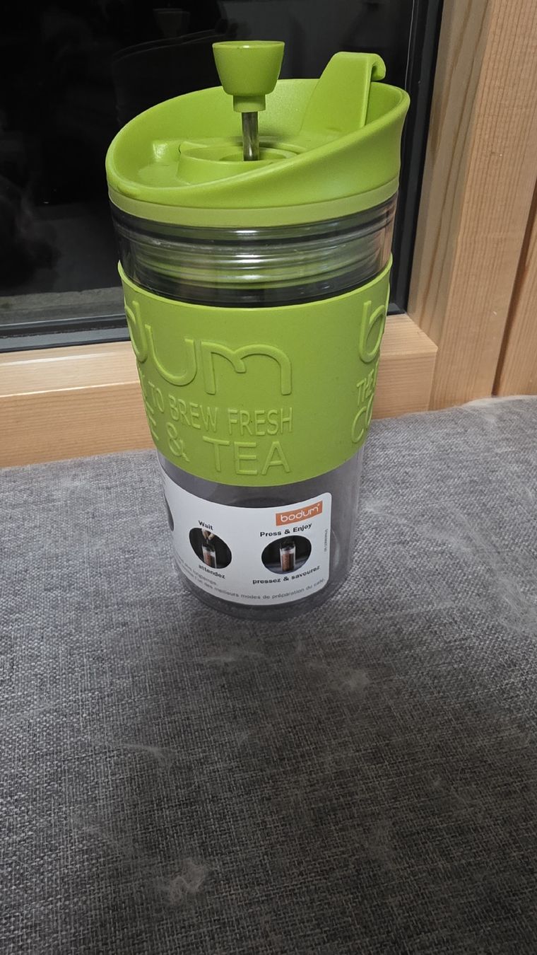 Bodum Macchine per caffè & Macchine per espresso: Bodum Kaffeebereiter, Teebereiter Reisebecher Grün Neu – Nuovo (secondo la descrizione) da Grossaffoltern venduto da kaefer14