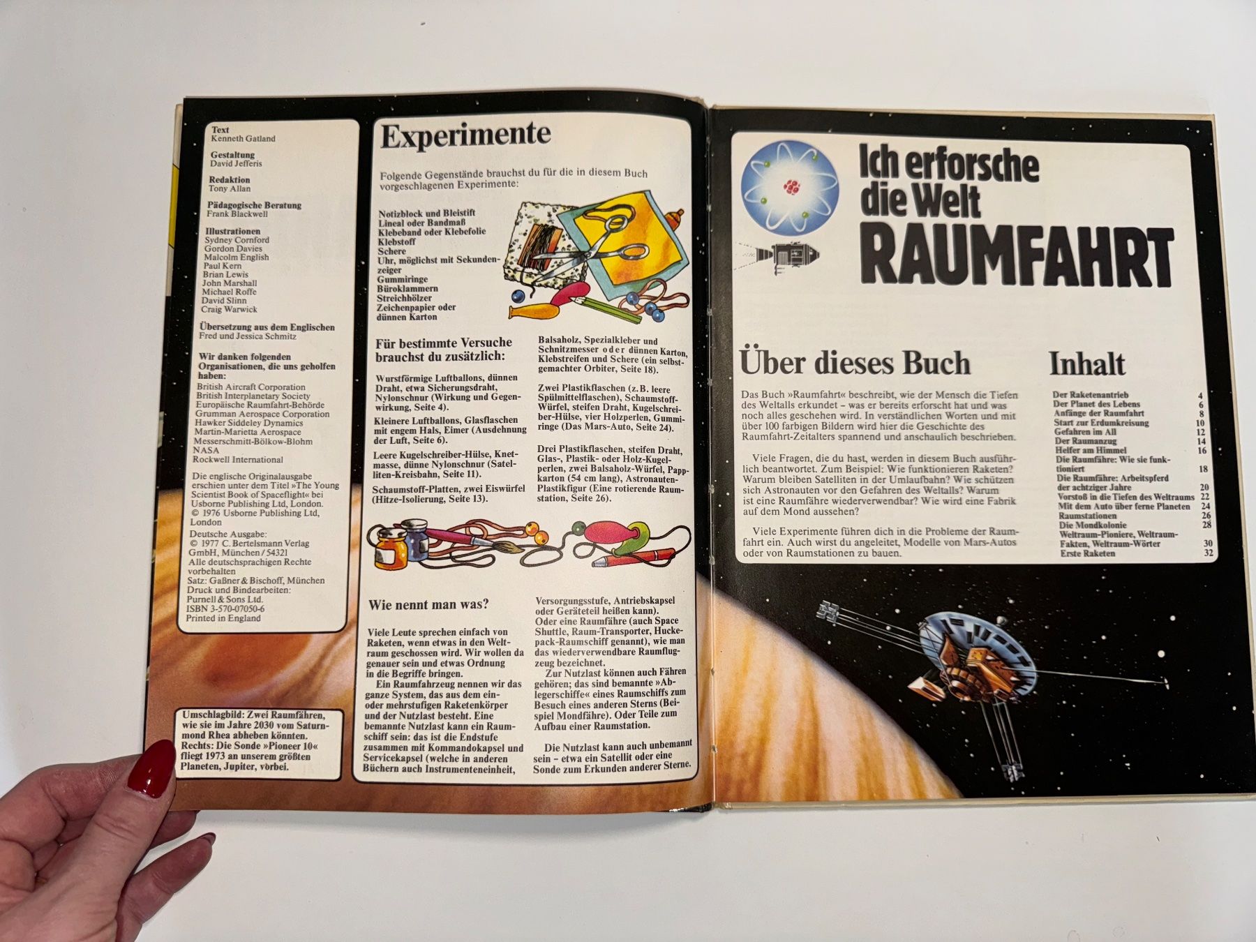 Bücher: BUCH: Ich erforsche die Welt, Raumfahrt – Gebraucht aus Grosswangen von Second_hand_paradise 1