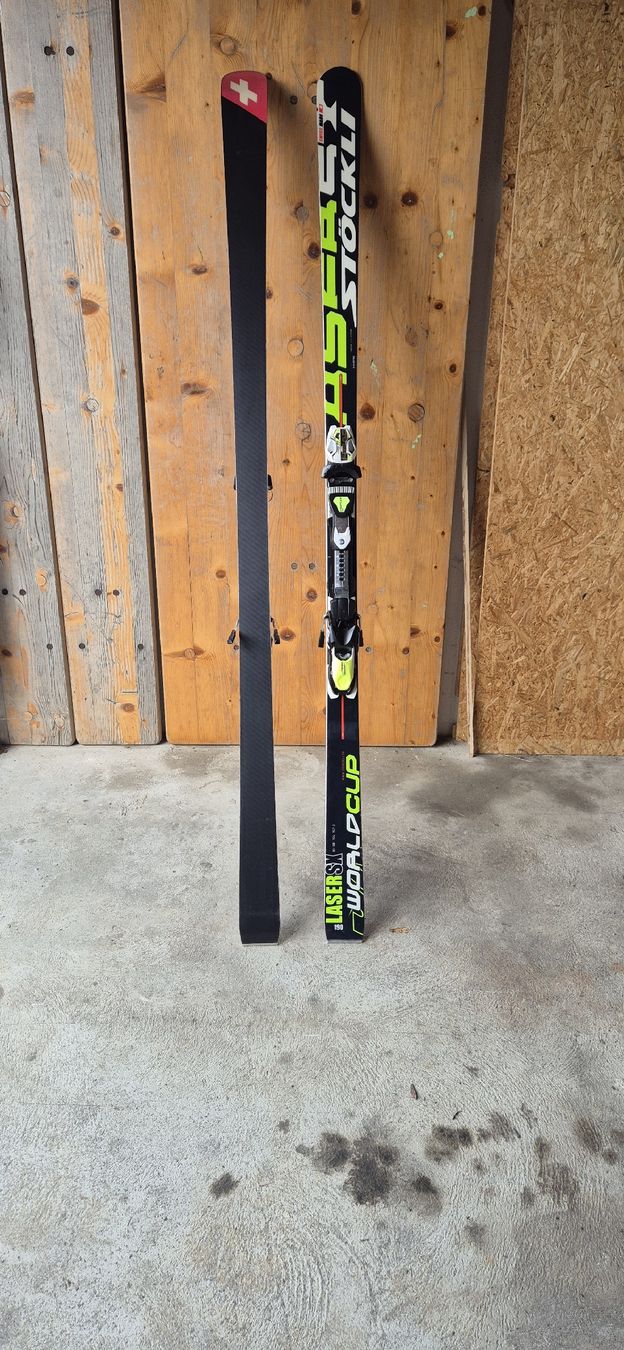 Stöckli Skis: Ski Stöckli Laser SX Worldcup 190cm mit Bindung Head – Gebraucht aus Homburg von rotschwarzweiss
