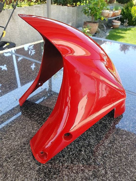 KIMISS Adler Motorrad Schutzblech ORN - Chrom & Gold Finish | Mit Rot Leuchtenden Augen | Für Kawasaki, Suzuki