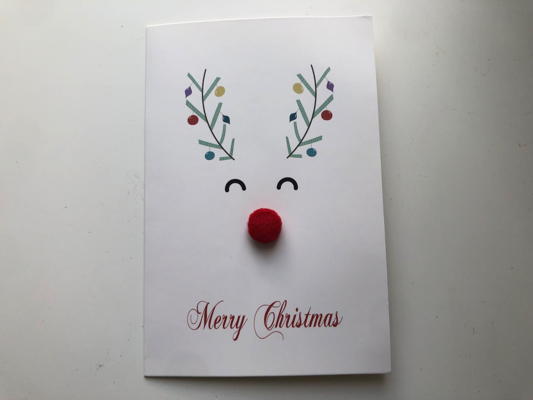 Cartoline: Weihnachtskarte mit Wollnasentier – Nuovo e nell'imballaggio originale da Wettingen venduto da Chnoelleli