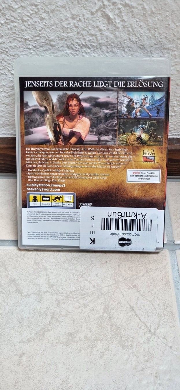 Sony Jeux: PS3 - Heavenly Sword – D'occasion à Münsingen par Heroism2010 1