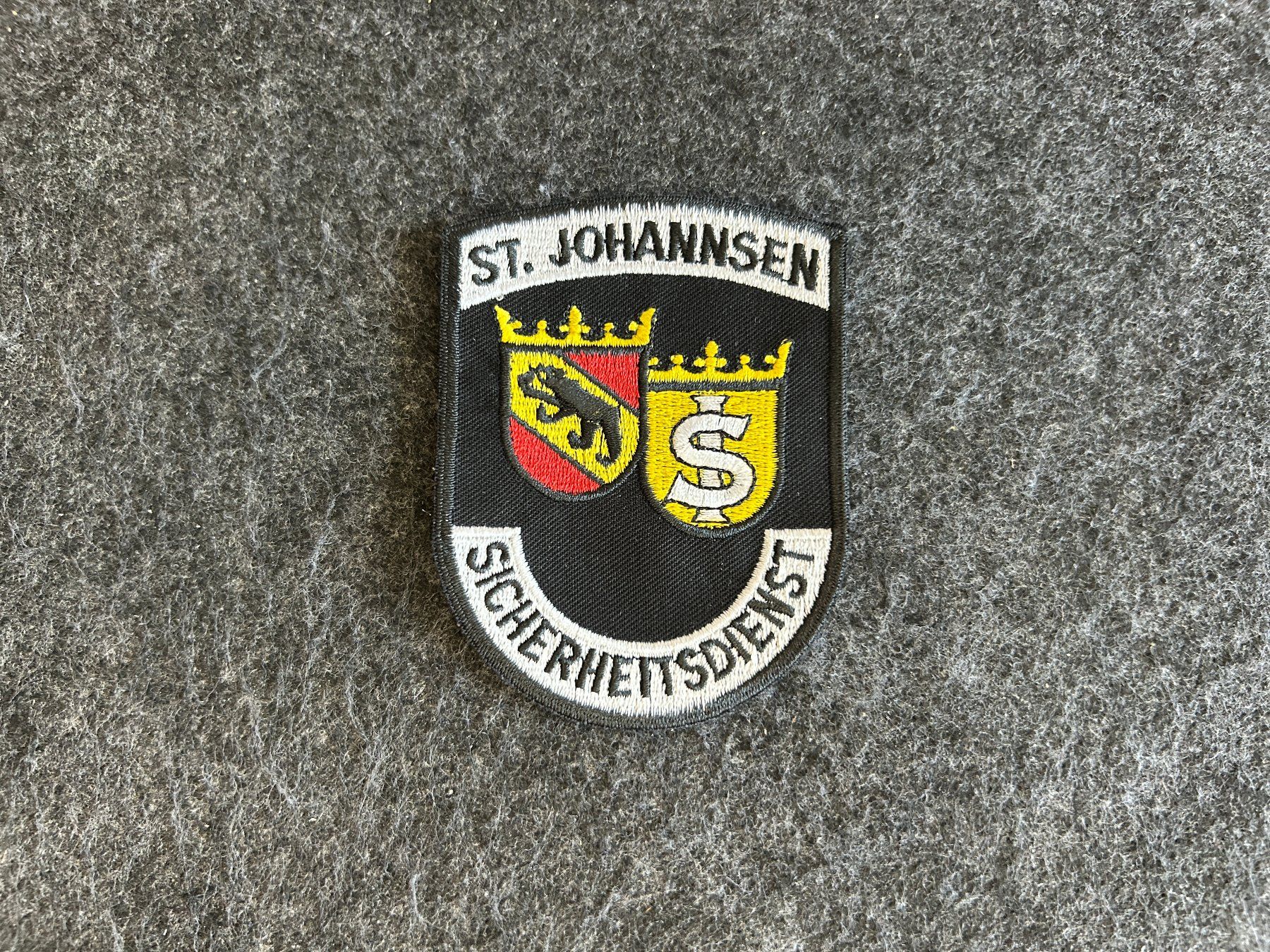 Plaquettes & Badges: Patch, BE, Sicherheitsdienst St. Johannsen – D'occasion à Berikon par DGC-1995
