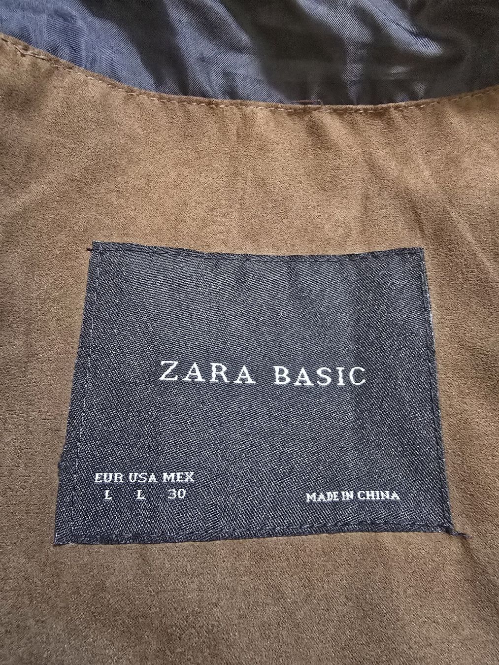 Zara Gilet & Giacche senza maniche: Zara Basic Gesteppte Weste L – Schwarz Braun Steppweste  – Nuovo (secondo la descrizione) da Tecknau venduto da Leni_SecondLove 4
