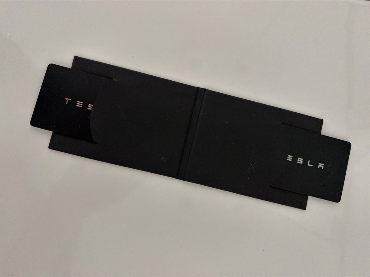 Clés: 2 Schlüsselkarten Tesla mit Etui – D'occasion à Richterswil par Mynewjersey 1