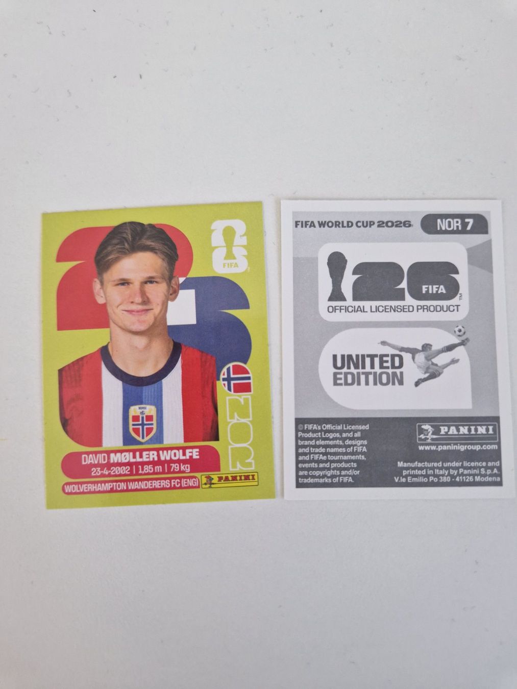 Panini Cartes à collectionner: Panini Sticker NOR7 – Neuf (Voir description) à Stüsslingen par white_angel86