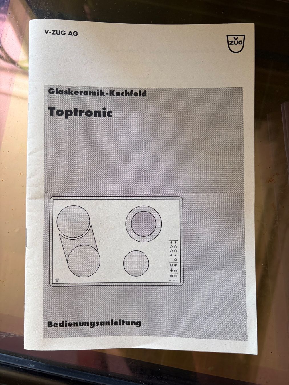 V-Zug Elettrodomestici da cucina: V-ZUG Toptronic Glaskeramik-Kochplatte – Usato da Zürich venduto da Da0289 2