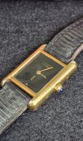 Montre Cartier Tank Vermeil Quartz
