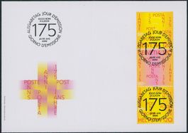 2024 - Post - Zusammenhängende - FDC - ET Voll Stempel