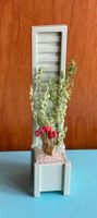 Blumenranke mit Trockenblumen Puppenhaus