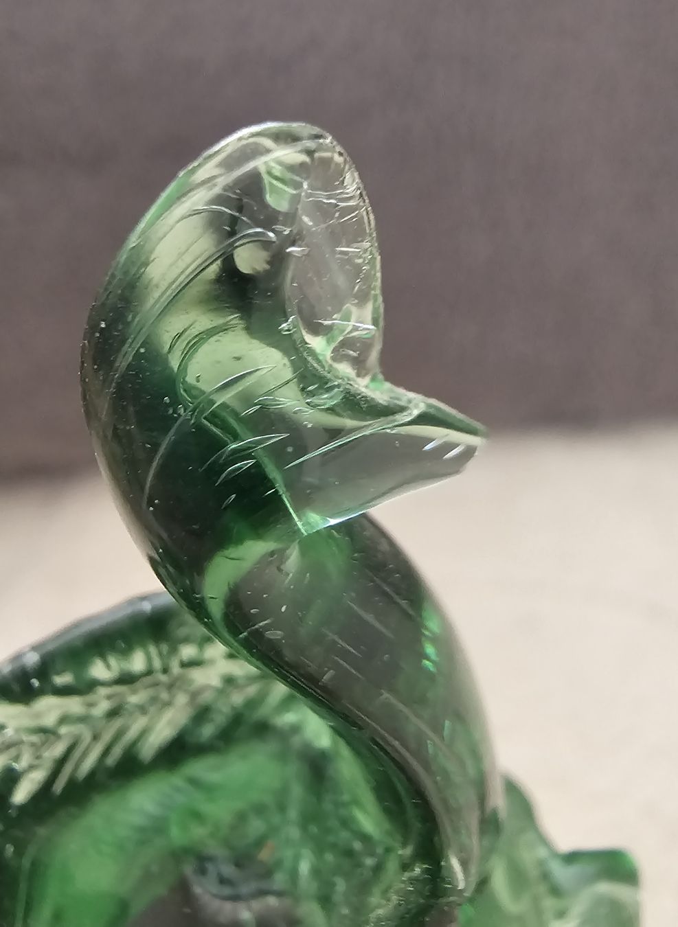 Murano Caraffe: Öl-/Essigkaraffe, Murano Glas, Vintage – Usato da Grosshöchstetten venduto da Chaotik-Reptil 6