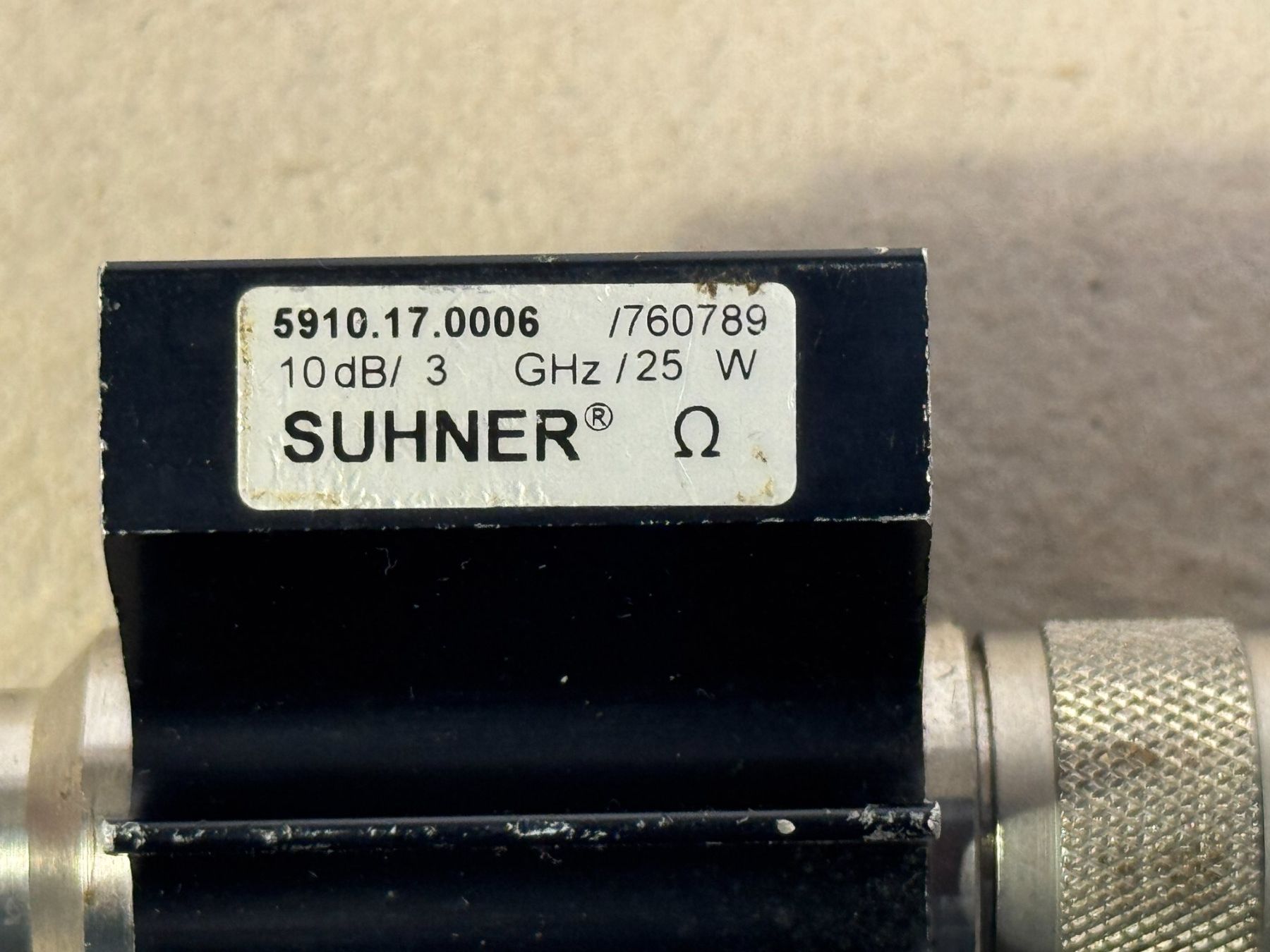 Radiocomunicazione: Abschwächer 10 dB / 3 GHz / 25 Watt – Usato da Ins venduto da funkflieger 1