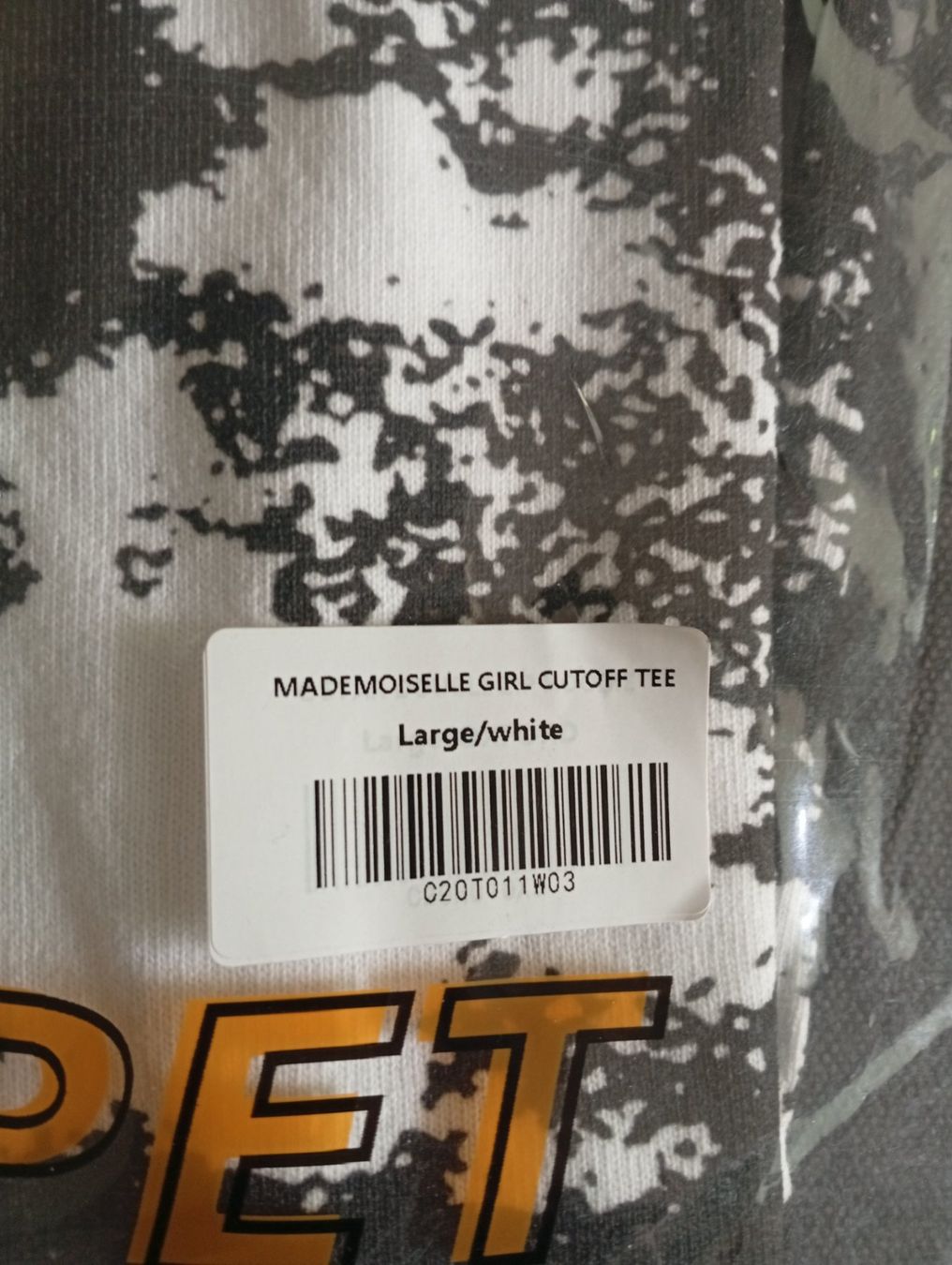 T-Shirts: Tank-Top Carpet white/ Large – Gebraucht aus Villars-sur-Glâne von dadj01 6