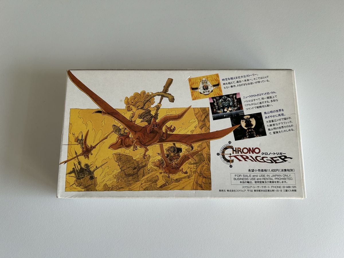 Nintendo Spiele: Chrono Trigger Nintendo SNES Super Famicom Spiel OVP – Gebraucht aus Belp von retrovideogamers 1