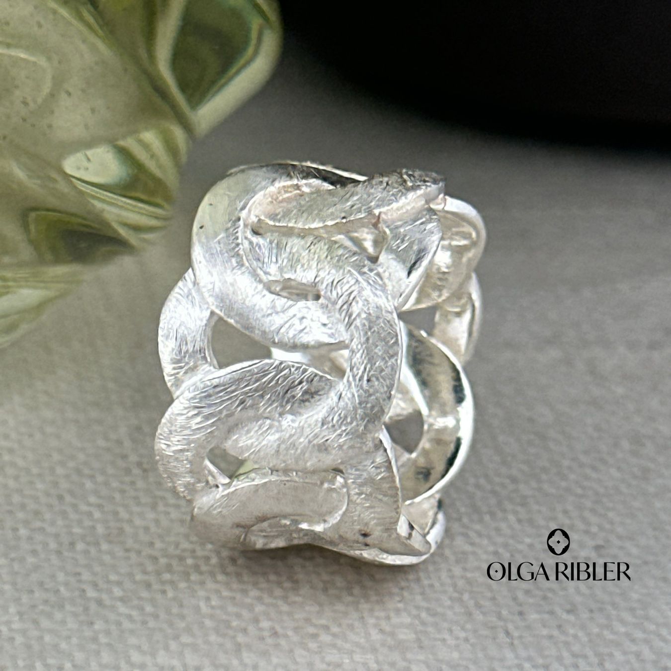 Olga Ribler Ringe: Silber Ring 925 ice mattiert Grösse 56 – Neu (gemäss Beschreibung) aus Luzern von Schmuckoutlet 4