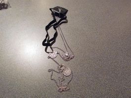 Beinkette Fashion Jewelry, silberfarbig