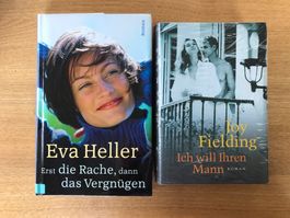 2 Romane: Eva Heller, Joy Fielding, top Zustand!