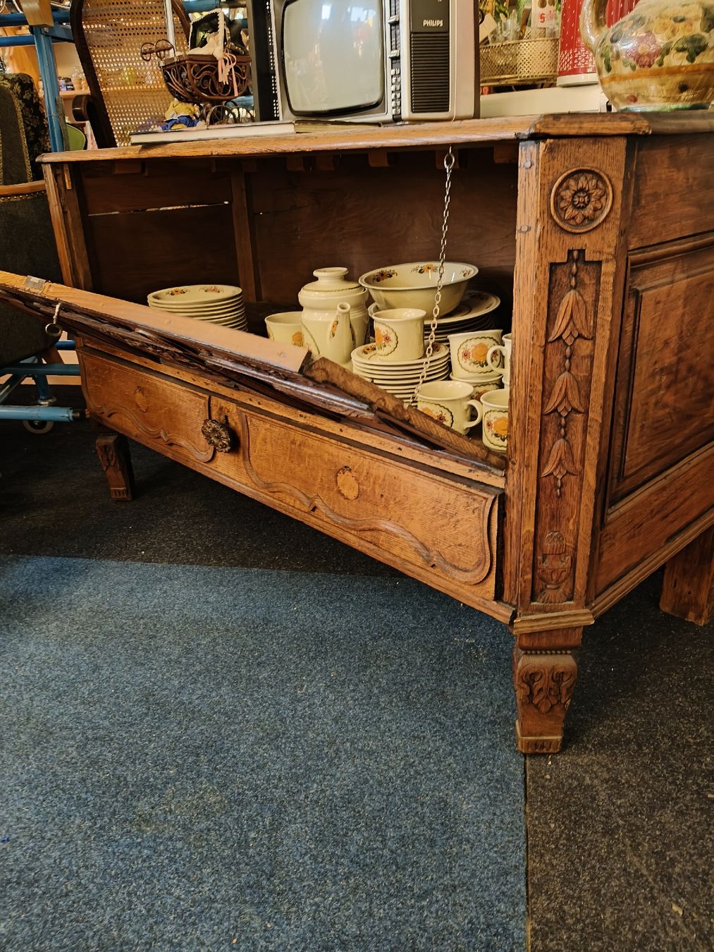 Commodes: Antike Große Truhe/kommode – D'occasion à Zwingen par inf_2blh 3
