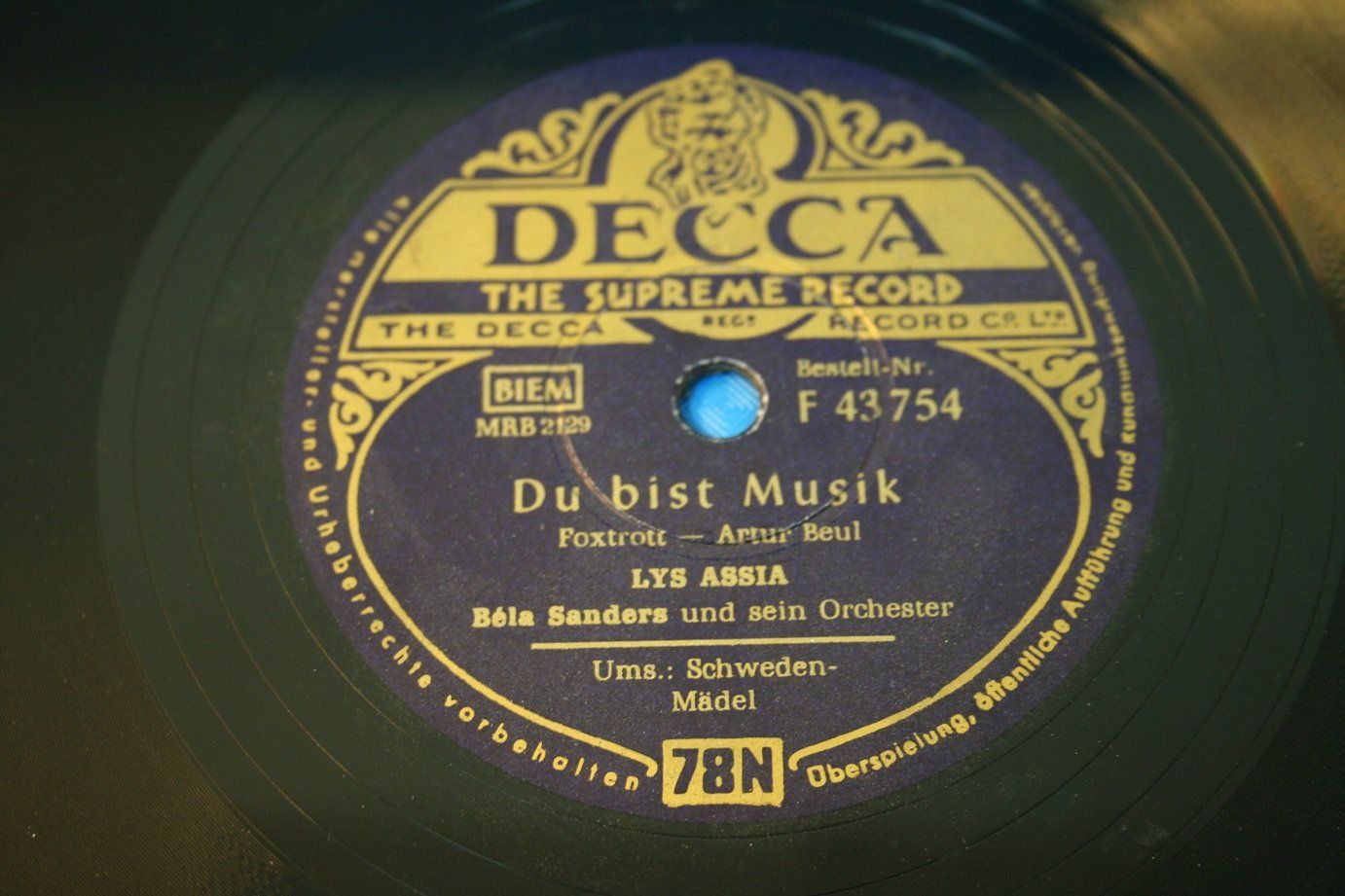 Dischi in vinile: Schallplatte Schellack, 78 Touren – Usato da Wettingen venduto da zibi137 2