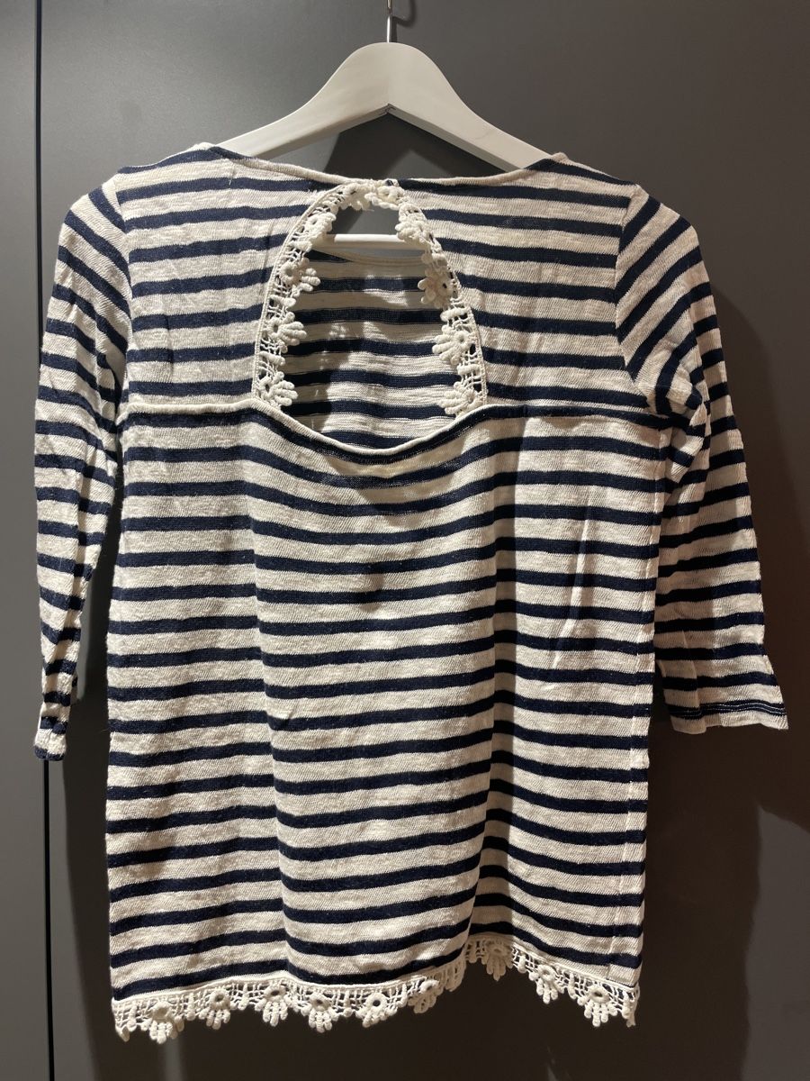 Pull&Bear Maglioni & Felpe: Blau-/weiss gestreifter Pullover von Pull&Bear, Gr. S – Nuovo (secondo la descrizione) da Arbon venduto da llaauraa 2