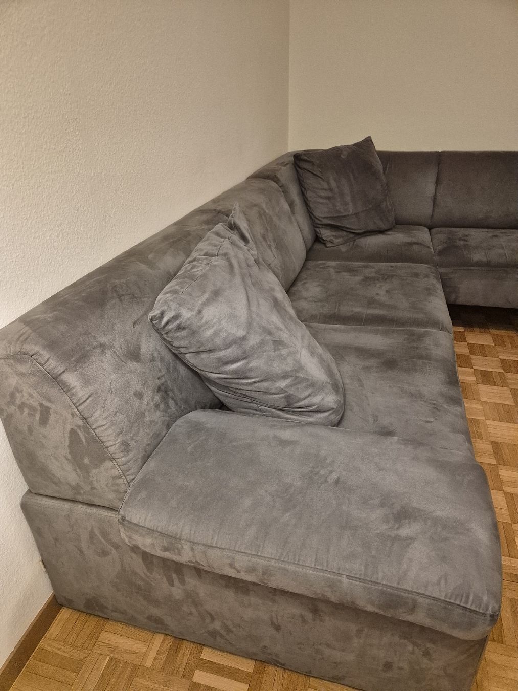 Divani: Gemütliches Ecksofa in Anthrazit – Usato da Aadorf venduto da yve_bxl2 1