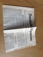 Frankfurter Allgemeine Zeitung vom 1.1.1949 — ein Zeitzeugni