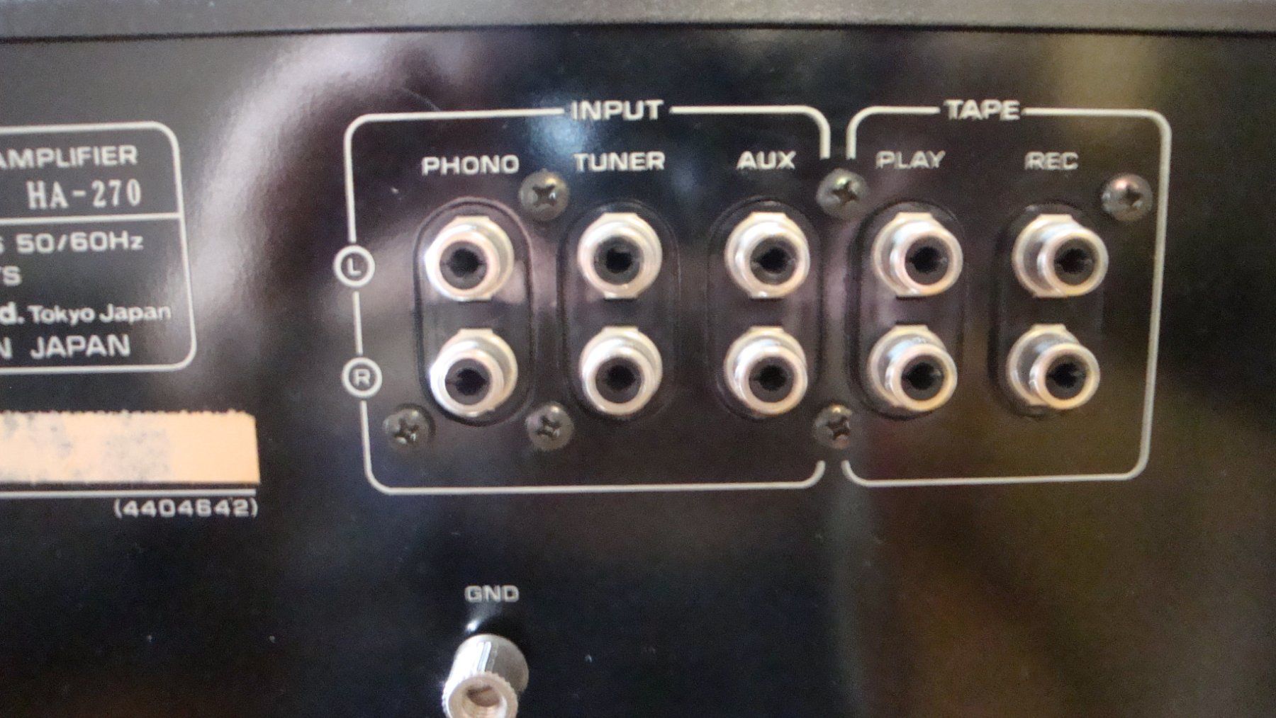 Hitachi Amplificatori: HITACHI HA-270 Verstärker – Usato da Rüti ZH venduto da Ame8 8