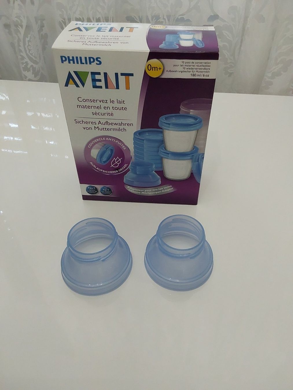 Avent Behälter & Ähnliches: Avent Aufbewahrungsbecher und Adapter – Gebraucht aus Wallisellen von Wallisellen77 4