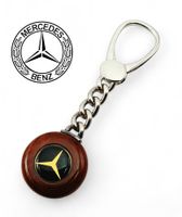 Mercedes vintage Keychain vintage 1970 Silver 925