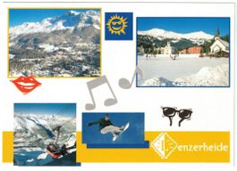 Lenzerheide - 4 Bild AK