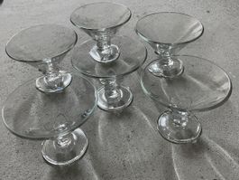 6x Dessertgläser / Eisbecher