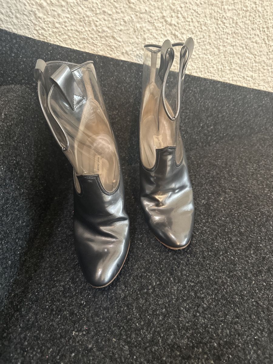 Marc Jacobs Scarpe da donna: Marc Jacobs Ladies' Transparent Leather Ankle Boots – Usato da Murgenthal venduto da mar_q2yf 1