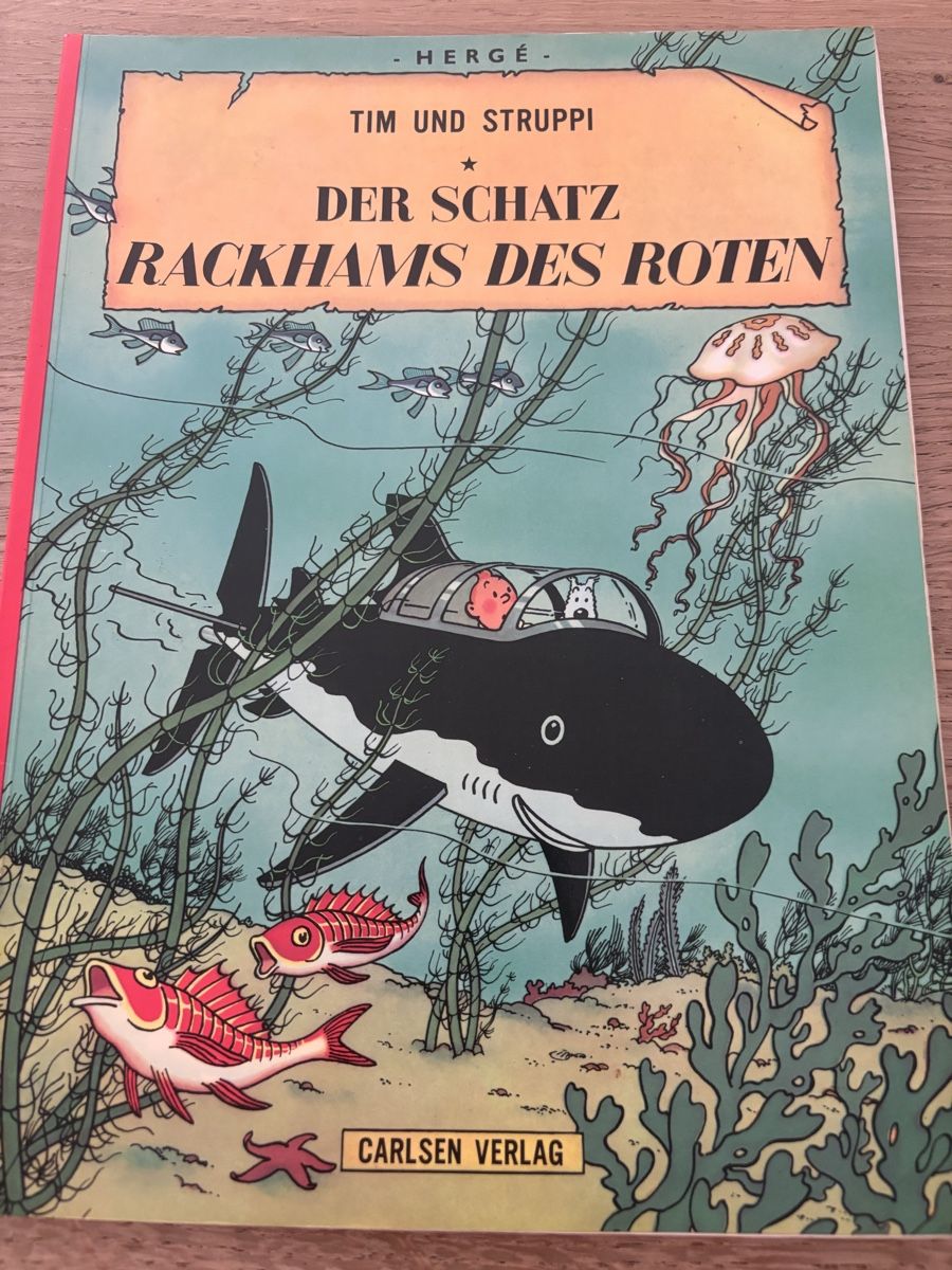Fumetti: Tim und Struppi Der Schatz Rackhams des Roten Comic – Usato da Liestal venduto da Raul910