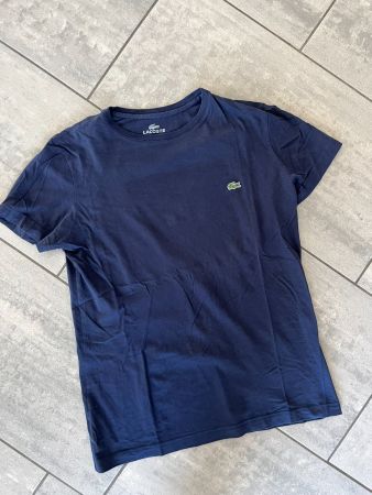 LACOSTE T-Shirt Blau