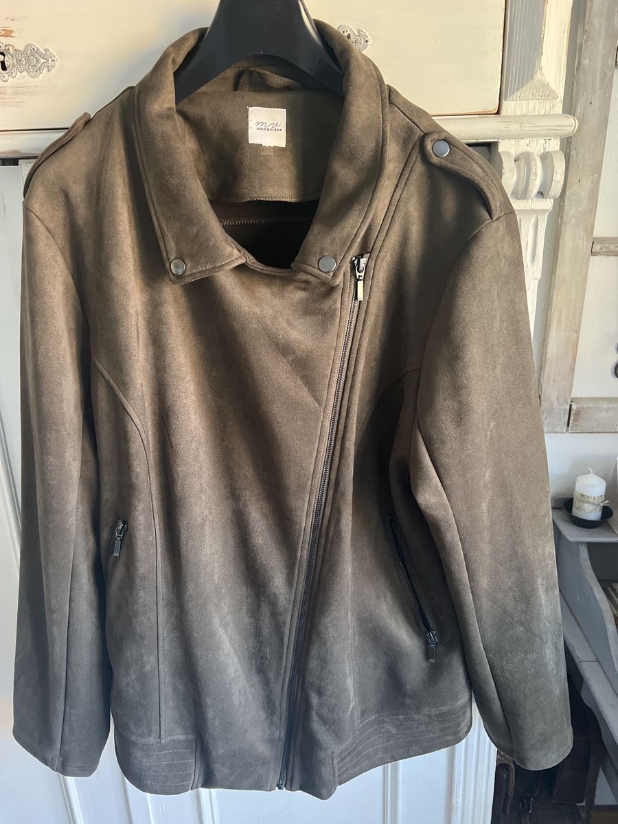 Giacche: Jacke Wildlederoptik Gr. 48, Modavistsa, Top Zustand – Usato da Lausen venduto da Mysli1 1