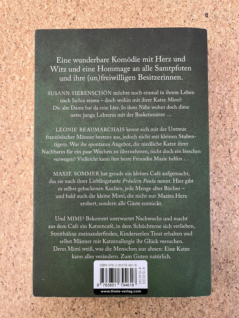 Libri: Taschenbuch "Katzencafé", Charlie Jonas – Usato da Grosswangen venduto da Vita500 1