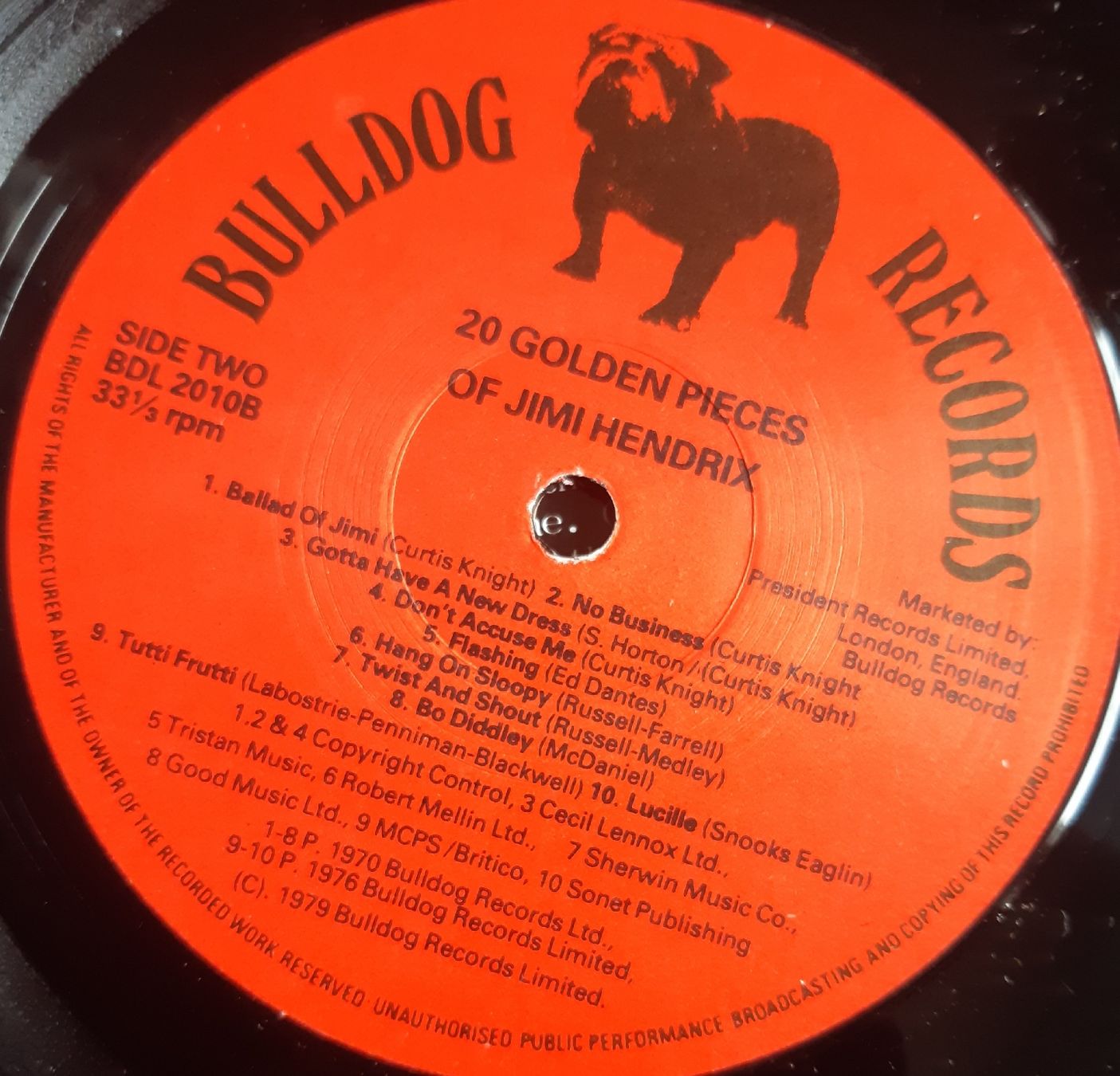 Schallplatten: Jimi Hendrix - 20 Golden Pieces – Gebraucht aus Frick von kyb_yq8h 3