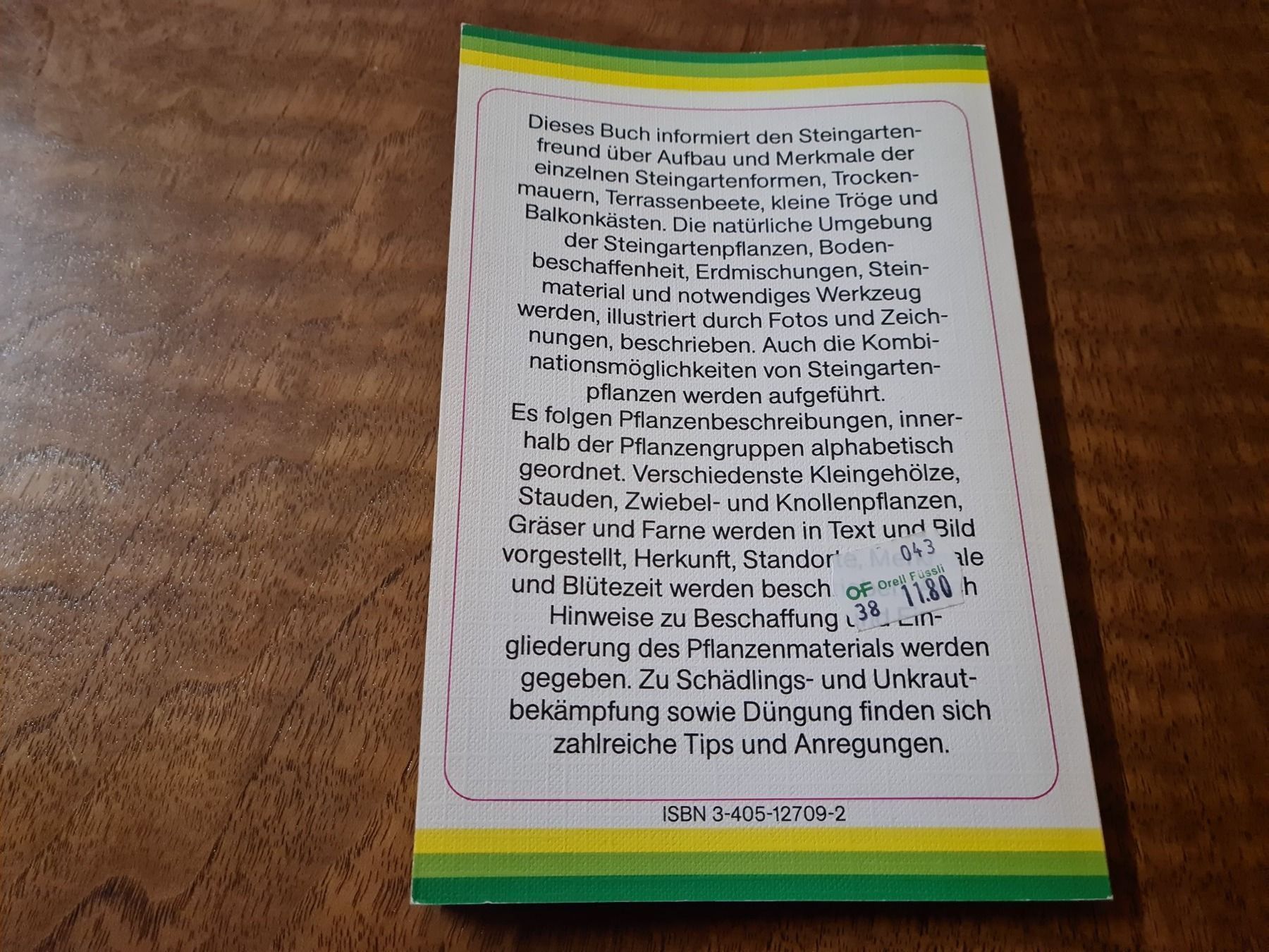 Livres: Steingärten – D'occasion à Erstfeld par Mario_boe0 1