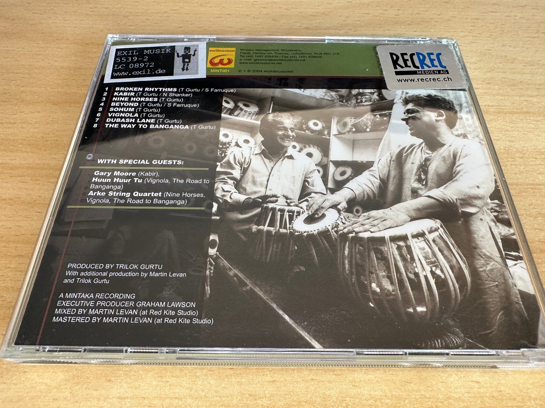 CD: Trilok Gurtu – Broken Rhythms – Usato da Rikon im Tösstal venduto da Alpenmutz 1