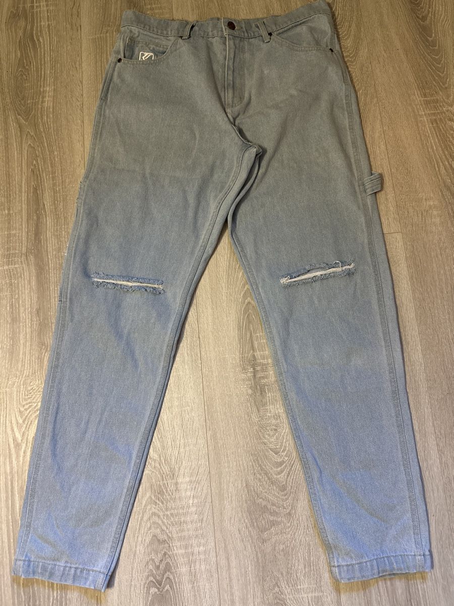 Jeans: Jean Karl Kani bleu clair Taille M – Neu (gemäss Beschreibung) aus Vésenaz von Silouane