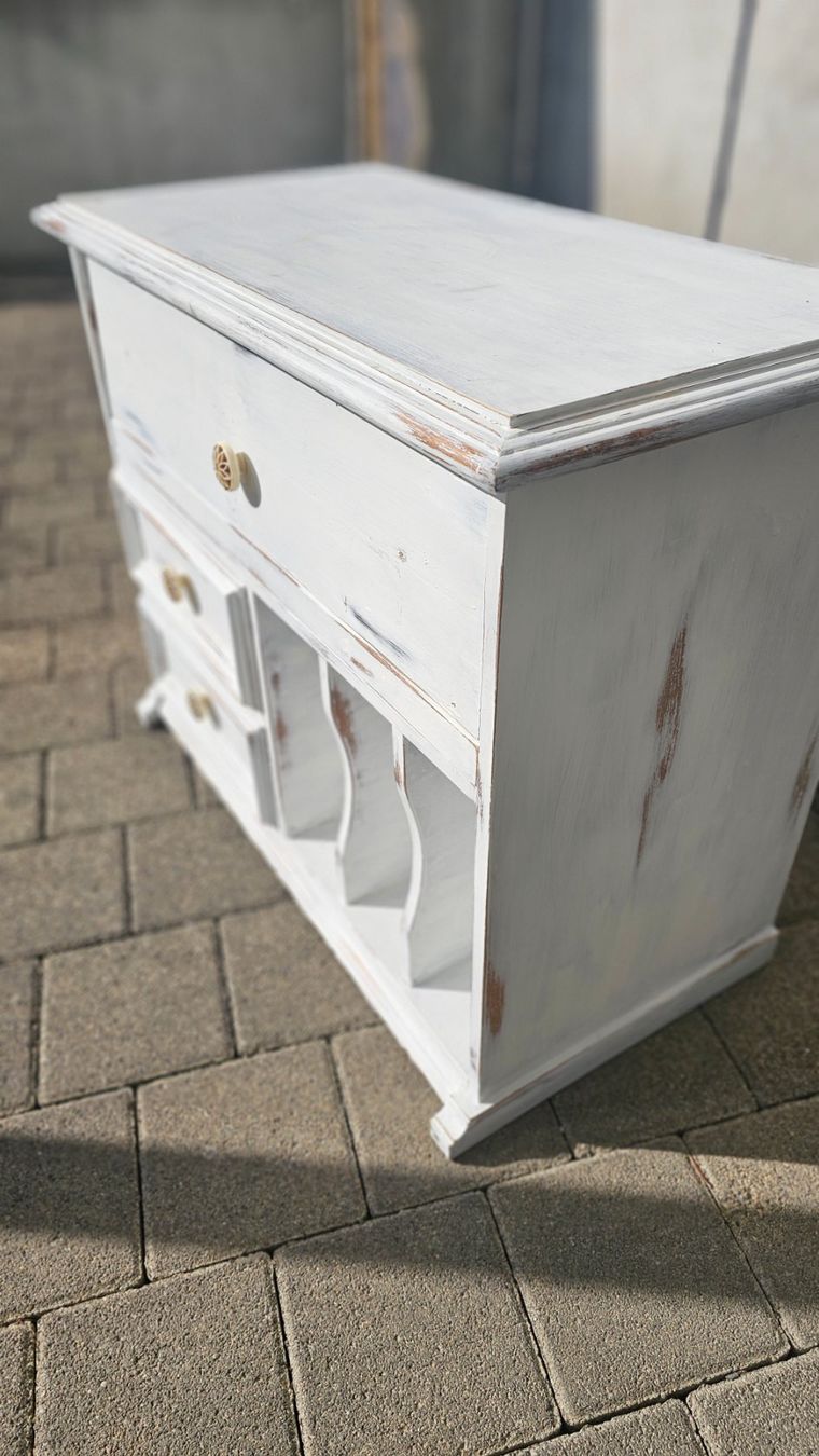 Cassettiere: Shabby Chic TV-Möbel Kommode – Usato da Büron venduto da Ica69 6